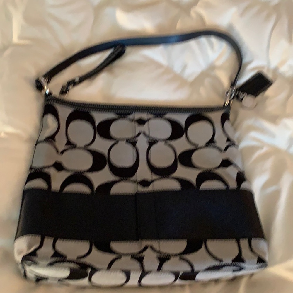 Coach logo bag.